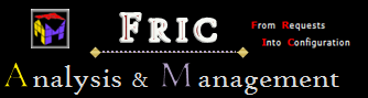 FRIC Analysis & Mangement logo From Requests Into Configuration